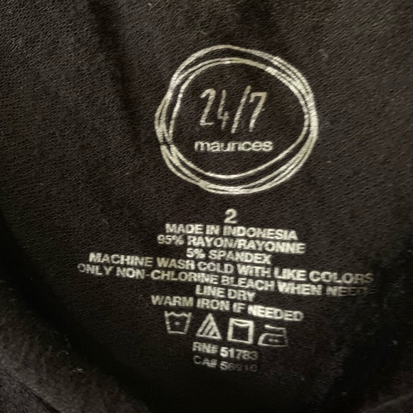 Maurices plus size 24/7 tee shirt - Picture 2 of 2